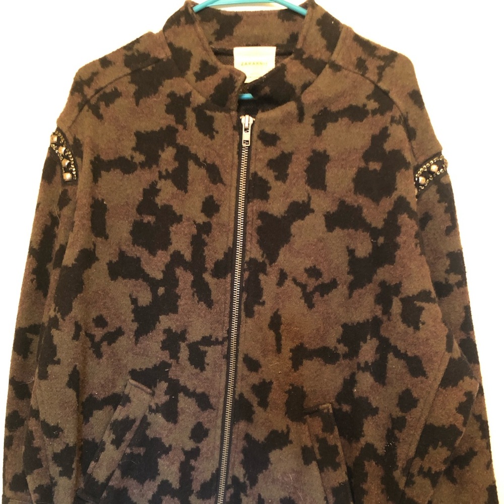 Zaraknit camo jacket